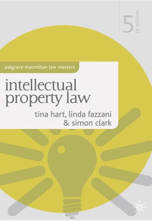 Intellectual Property Law (Palgrave Macmillan Law Masters) Law
