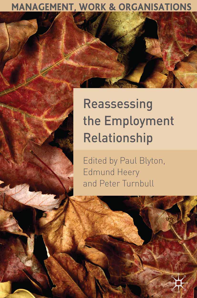 Reassessing the Employment Relationship: Examining Work, Employment and Human Resource Management (Management, Work and Organisations) Law