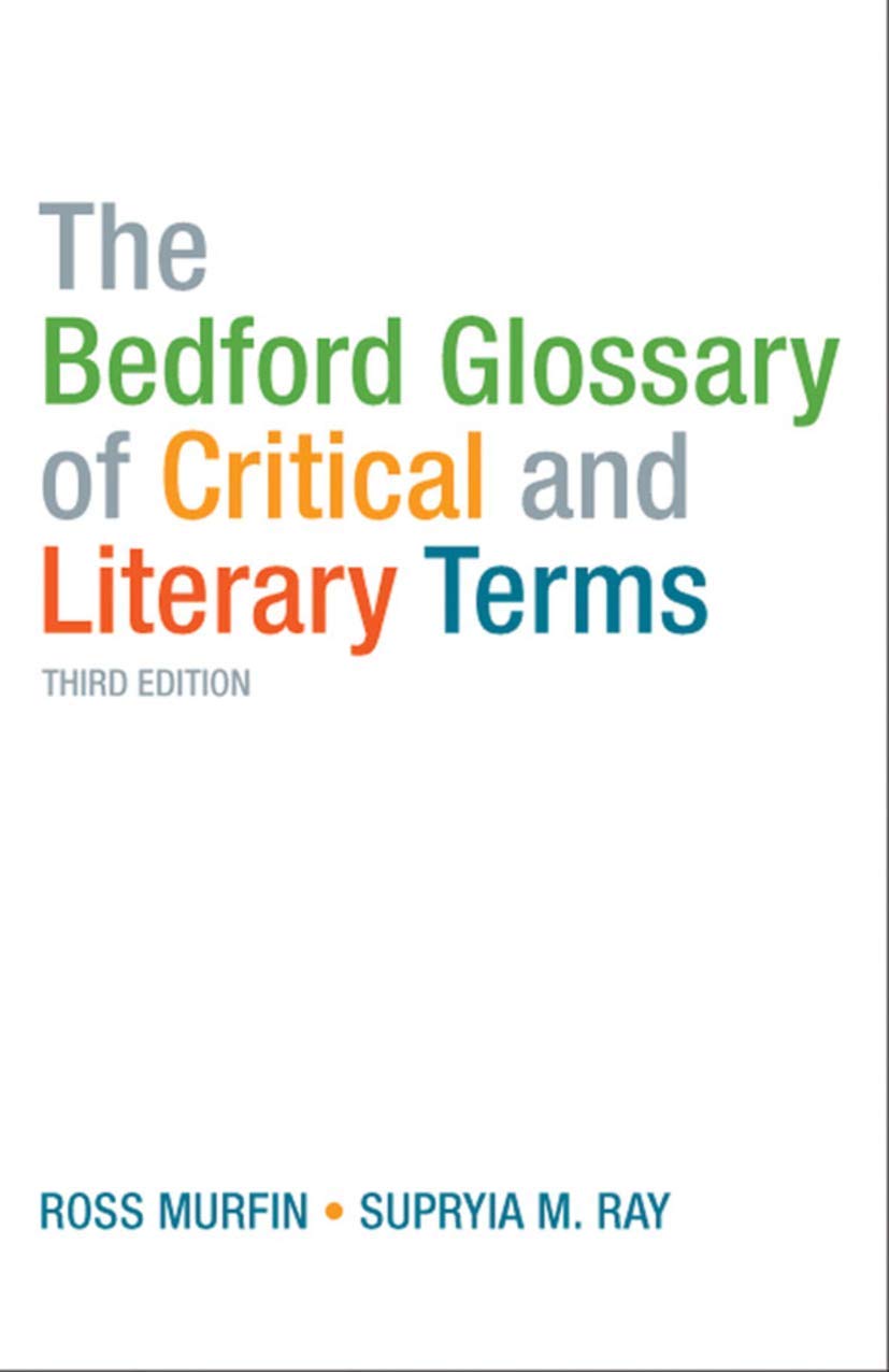 Bedford Glossary of Critical and Literary Terms Contemporary literature