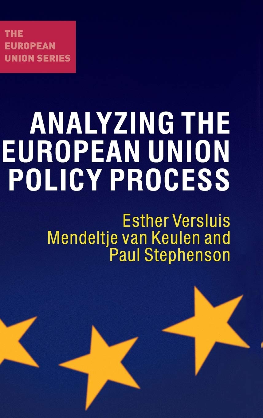 Product Image: Analyzing the European Union Policy Process