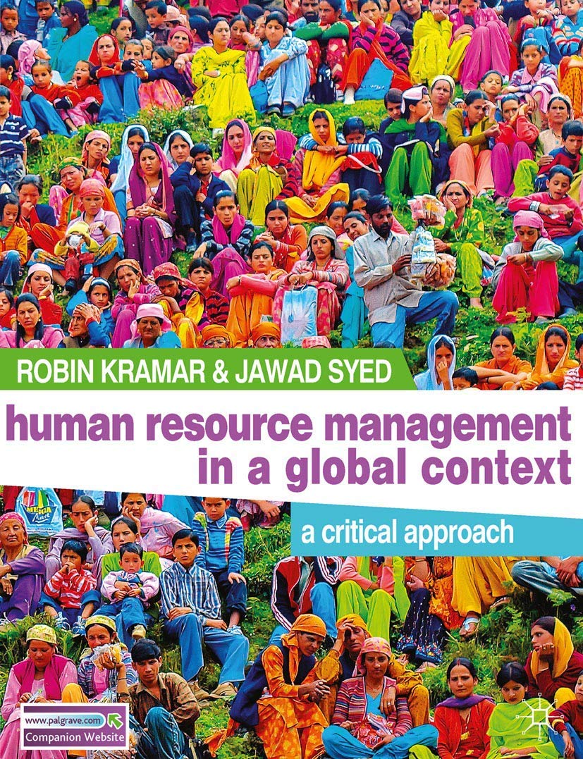 Human Resource Management in a Global Context: A Critical Approach Law