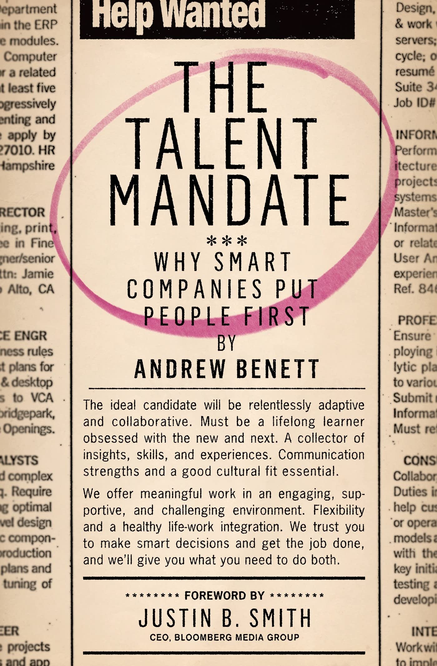 The Talent Mandate: Why Smart Companies Put People First Business, Finance & Career