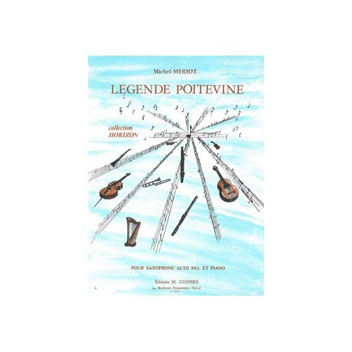 Legende poitevine --- saxophone et piano book