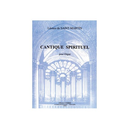 Cantique spirituel op.41 --- orgue book