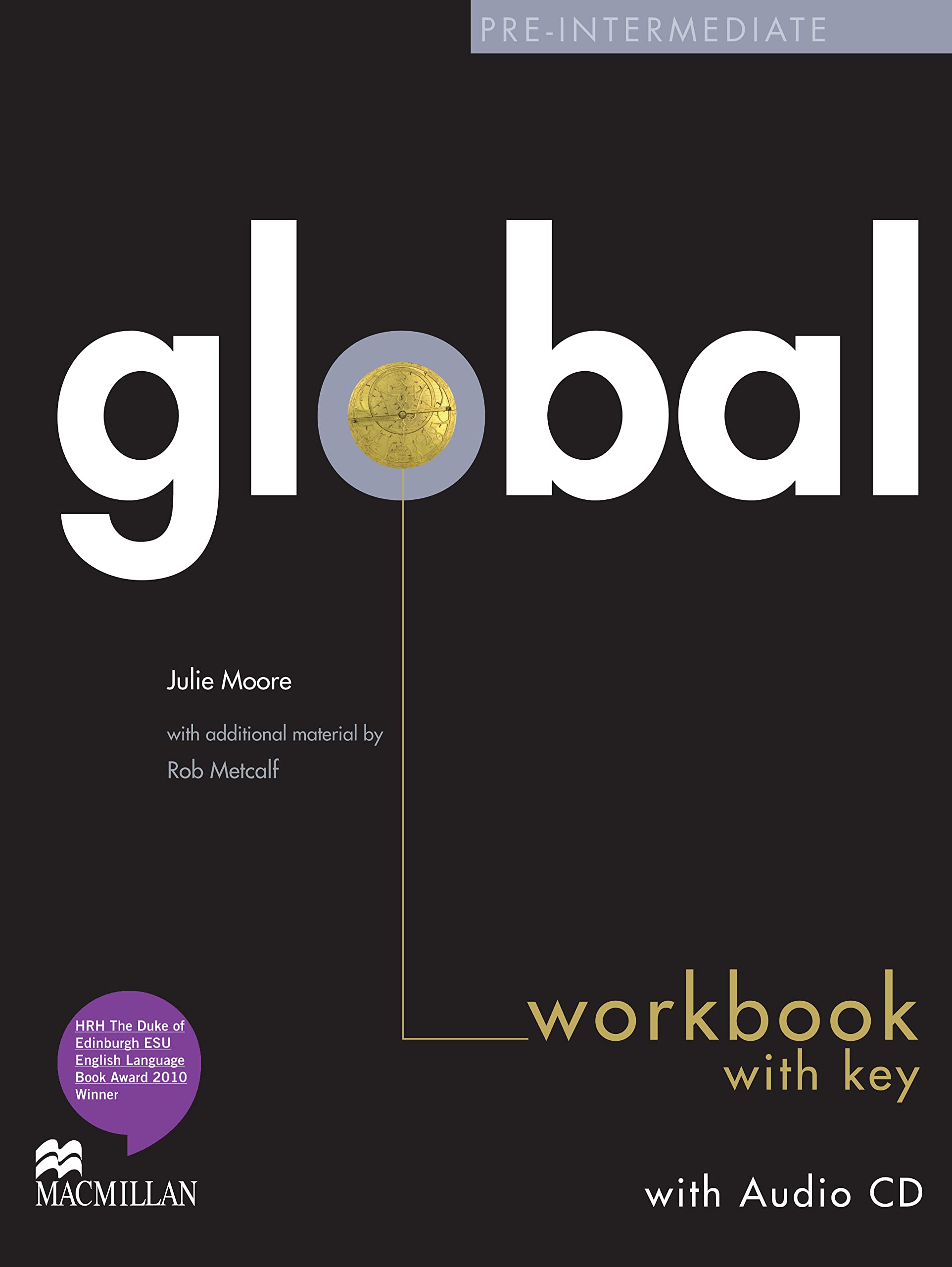 Global Pre-Intermediate Workbook & CD with key Pack Foreign Languages ​​& Dictionaries