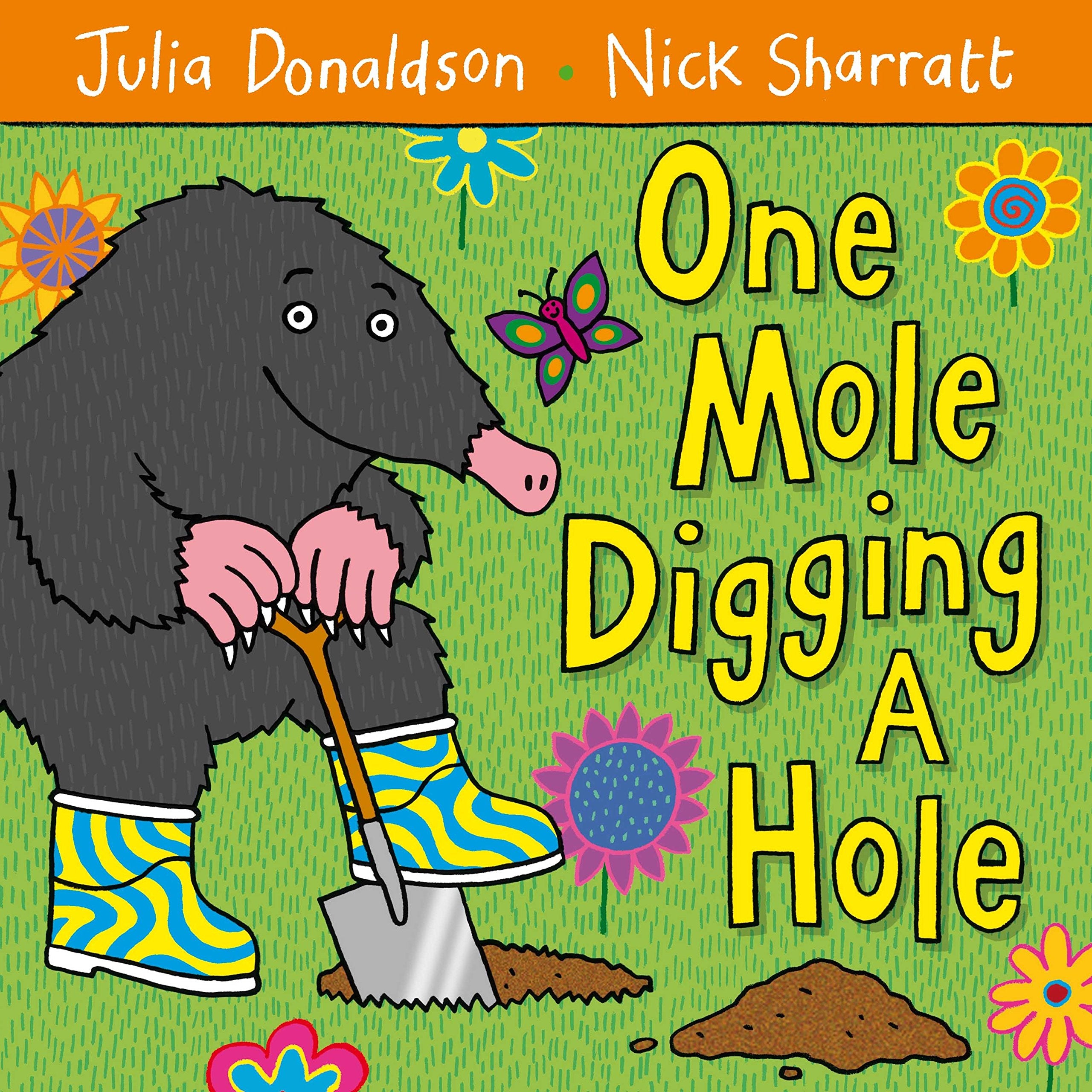 One Mole Digging A Hole: A first book for toddlers learning to count (Aziza's Secret Fairy Door, 220) Non-fiction