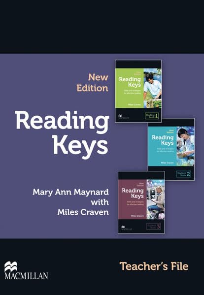Reading Keys: Skills and strategies for effective reading / Teacher’s File with Test Generator CD-ROM-Pack (for all levels) Learning & Reference