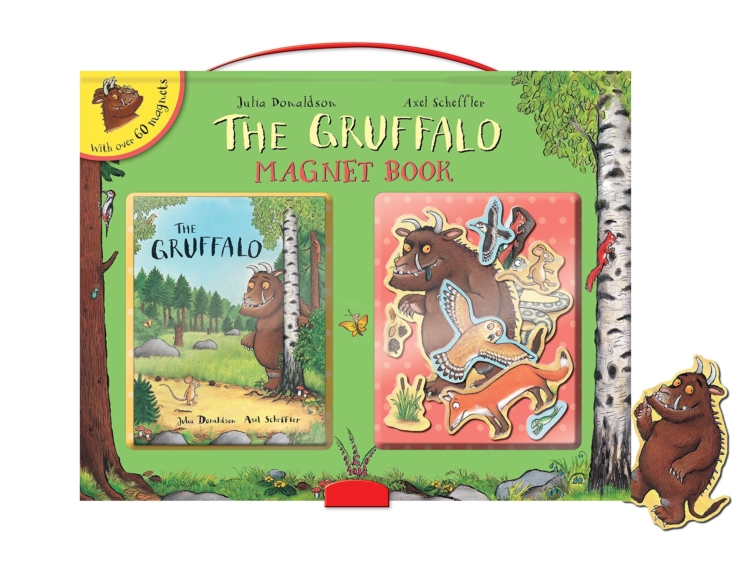The Gruffalo Magnet Book, w. 60 magnets and a mini book Tiptoi & Games
