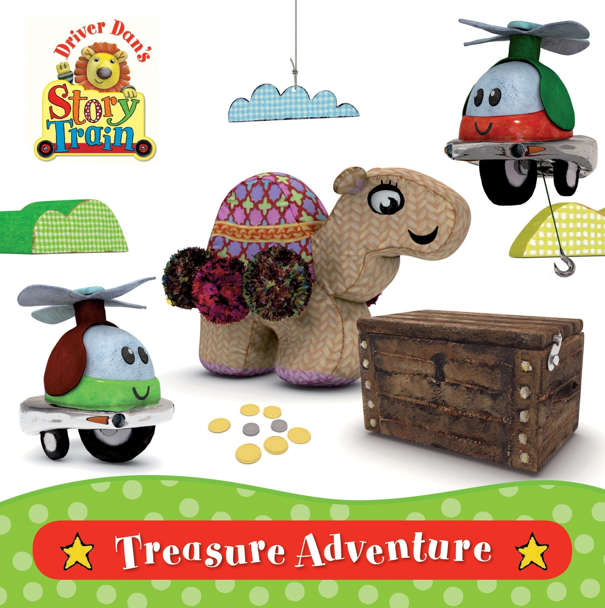 Driver Dan's Story Train: Treasure Adventure Novels & Short Stories
