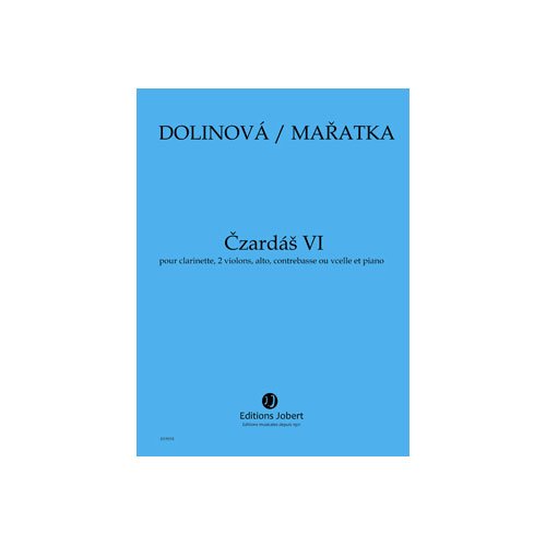 Czardas vi --- clarinette, 2 violons, alto, contrebasse ou vcelle et piano book
