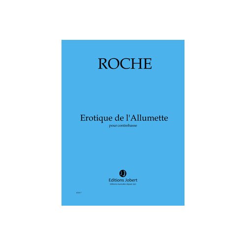 Erotique de l'allumette --- contrebasse book