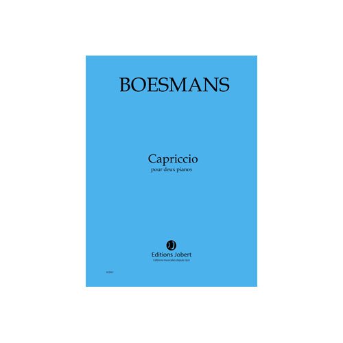 Capriccio pour deux pianos --- 2 pianos et orchestre book