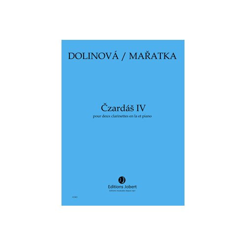 Czardas iv --- 2 clarinettes et piano book