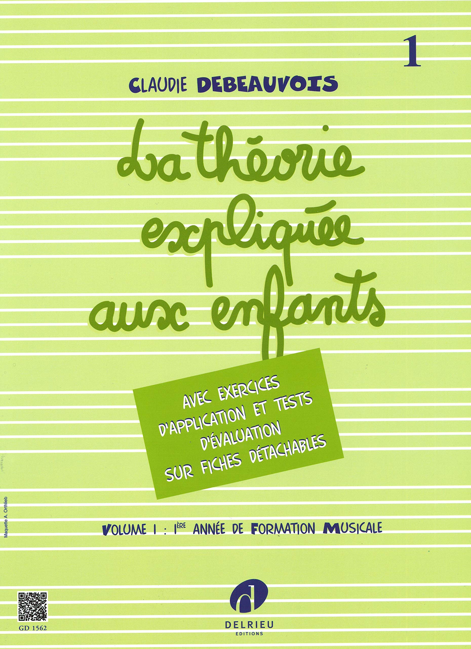 THEORIE EXPLIQUEE AUX ENFANTS VOL.1 Sheet Music