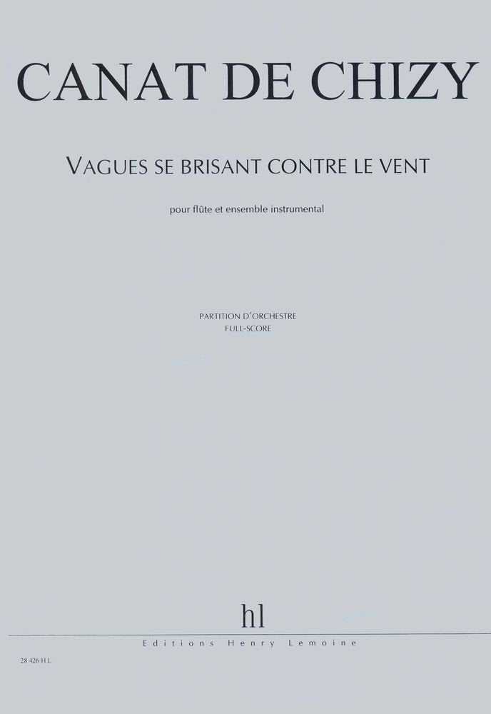 Vagues se brisant contre le vent --- flute et ensemble book