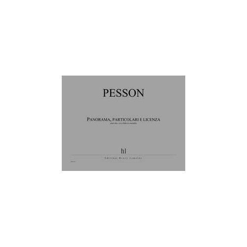 Panorama, particolari e licenza --- alto, voix d'alto et ensemble book