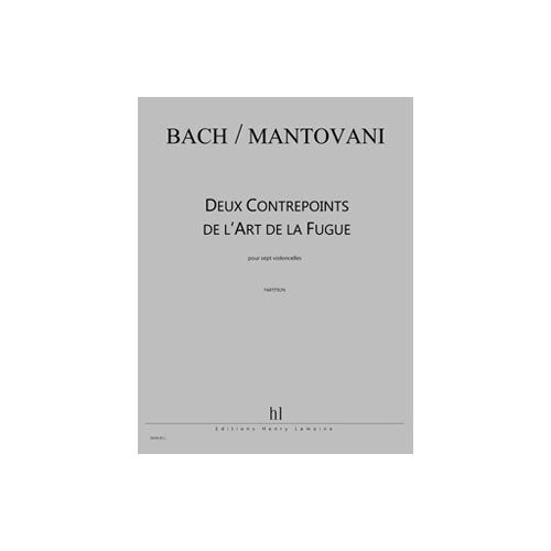 Contrepoints de l'art de la fugue (2) --- 7 violoncelles book