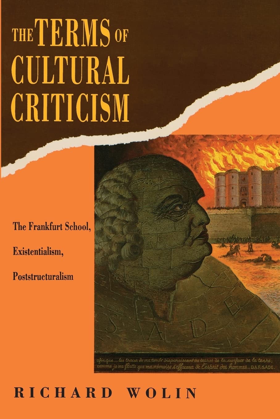 Wolin, R: Terms of Cultural Criticism - The Frankfurt School Philosophy