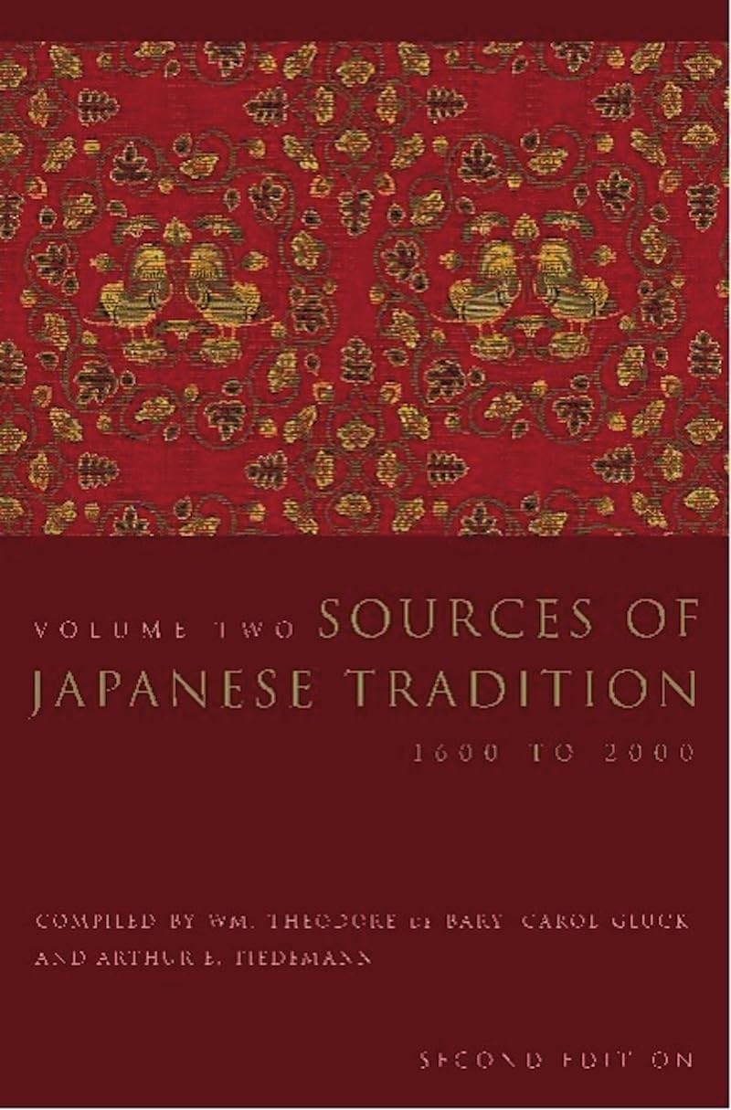 Sources Of Japanese Tradition: 1600 To 2000 book