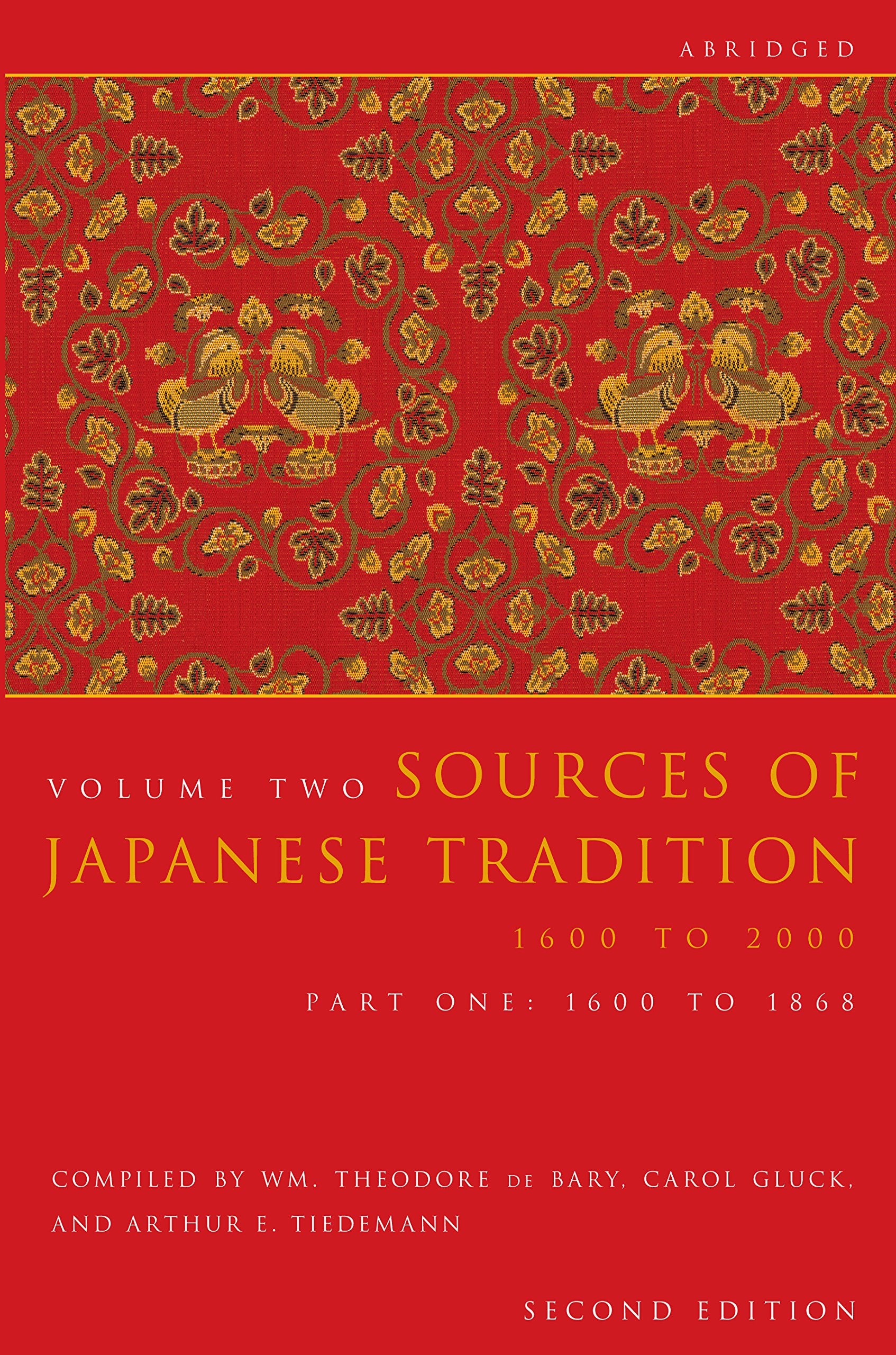 Sources of Japanese Tradition: 1600 - 2000 book