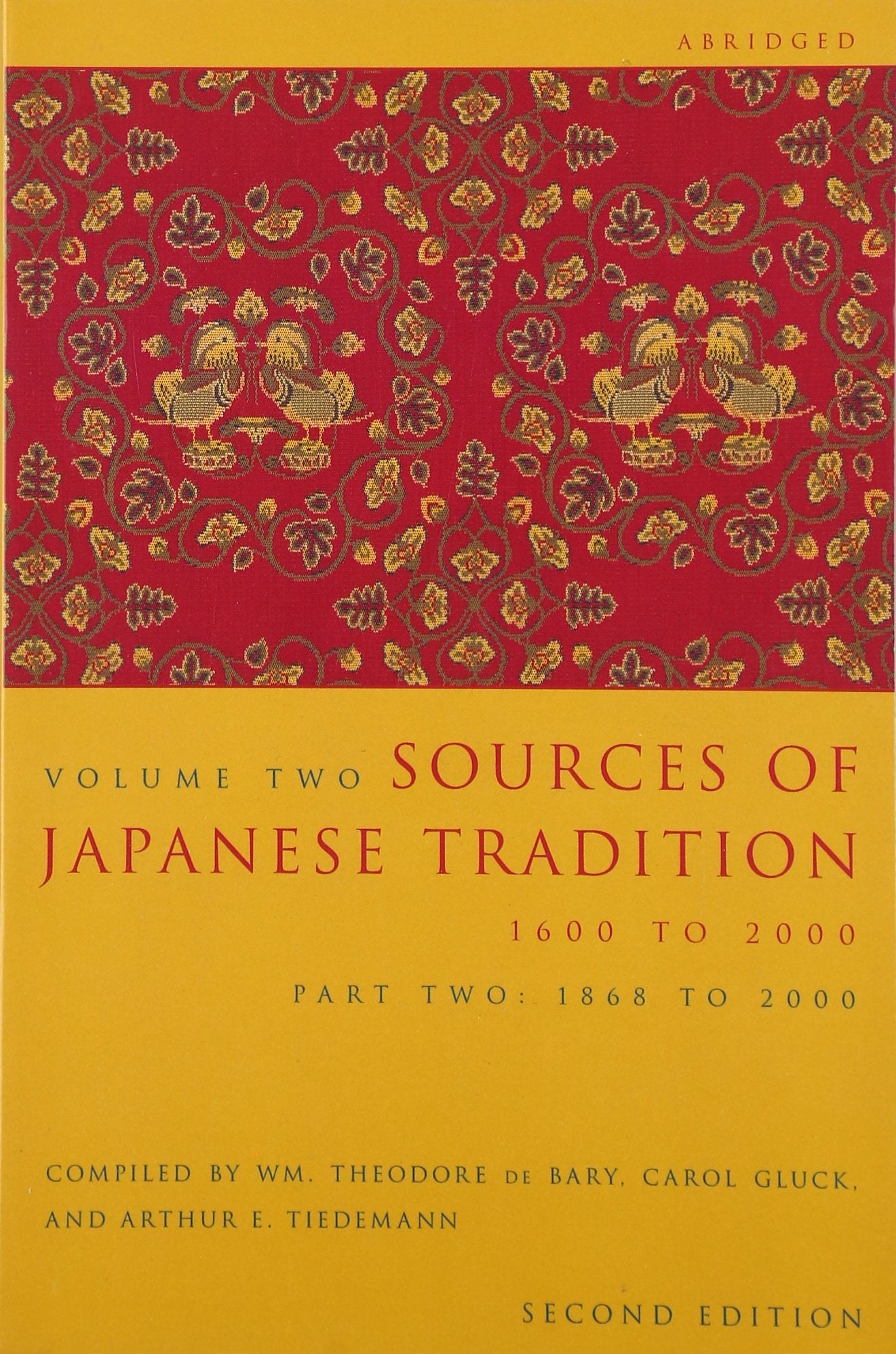 Sources of Japanese Tradition: 1600 to 2000 (Introduction to Asian Civilizations) Social Sciences