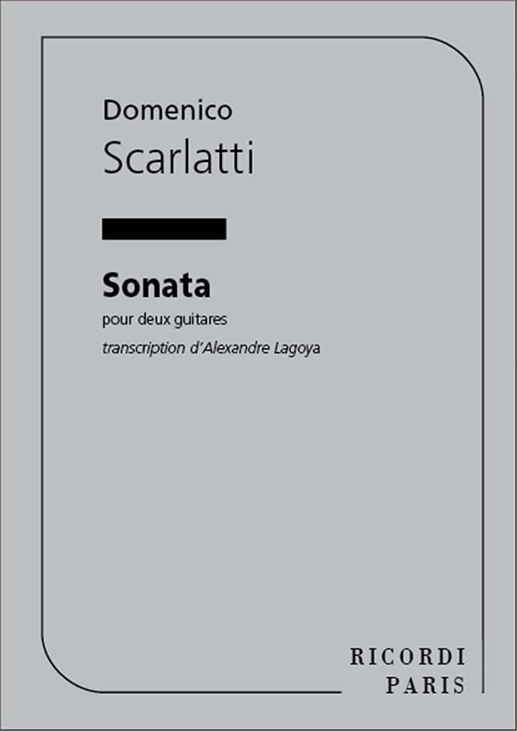 Sonata 2 Guitares (Lagoya Books