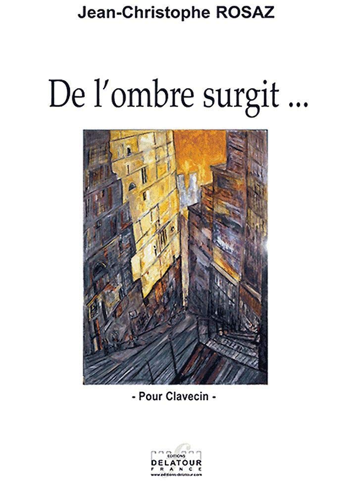 De l'ombre surgit pour clavecin book