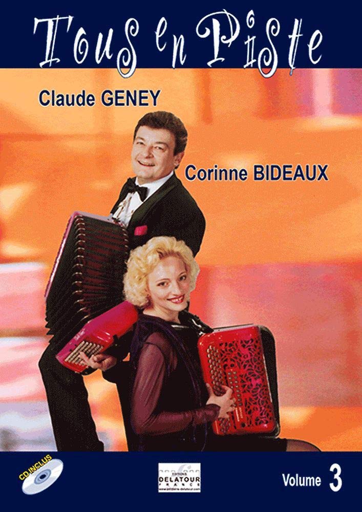Tous en piste ! - volume 3 pour 1 ou 2 accordeons book