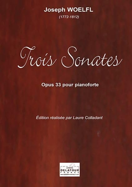 Trois sonates op, 33 pour pianoforte book