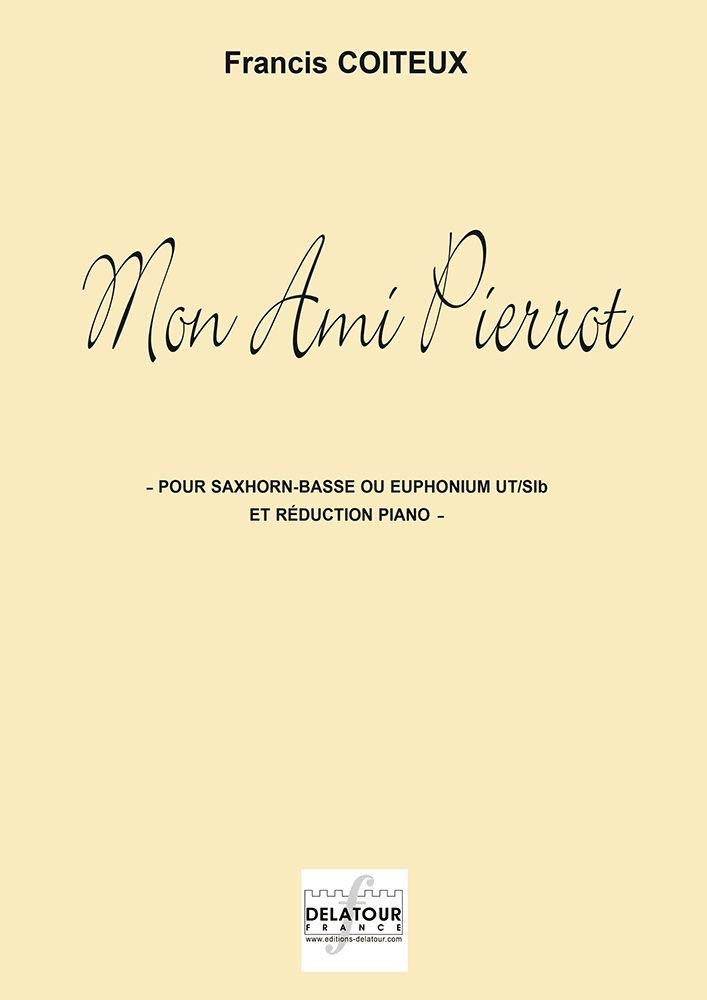 Mon ami pierrot - soliste et reduction piano book