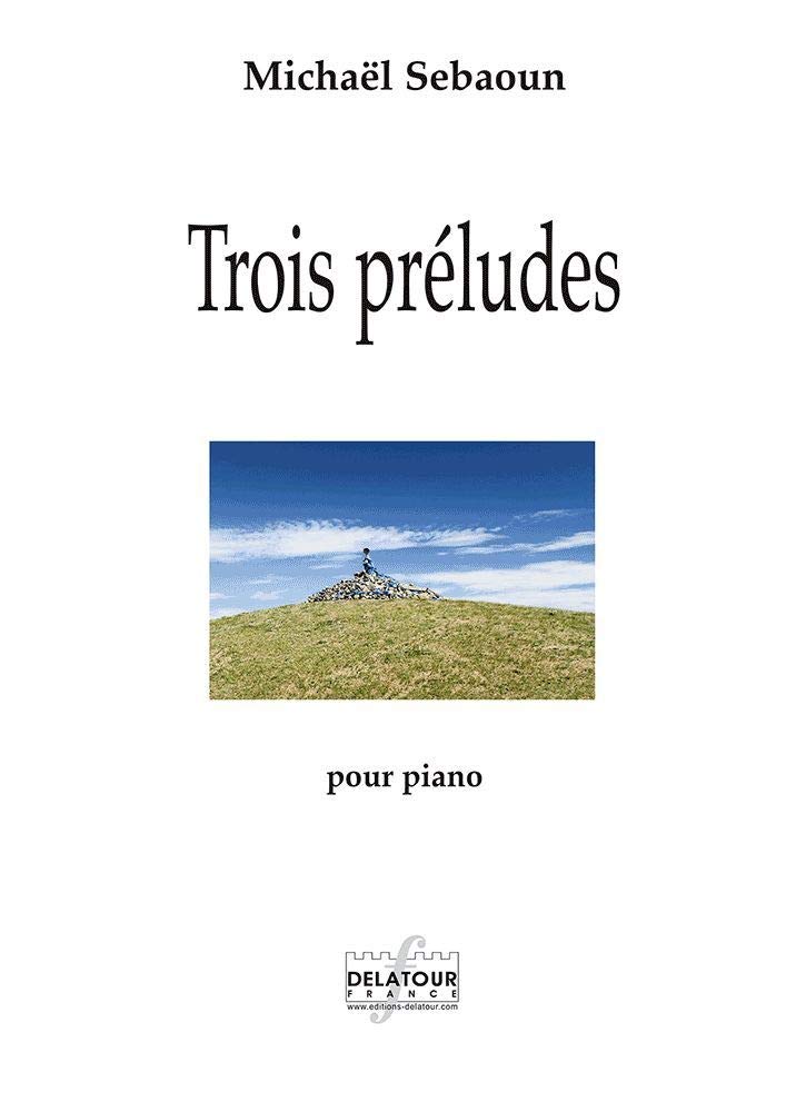 Trois preludes pour piano book