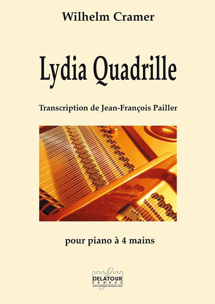 Lydia quadrille pour piano a 4 mains book