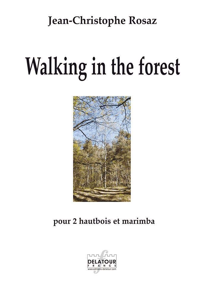 Walking in the forest pour 2 hautbois et marimba book