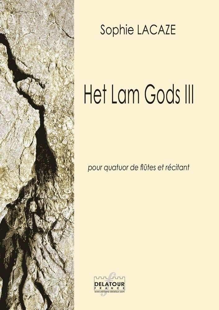 Het lam gods iii pour quatuor de flutes et recitant book