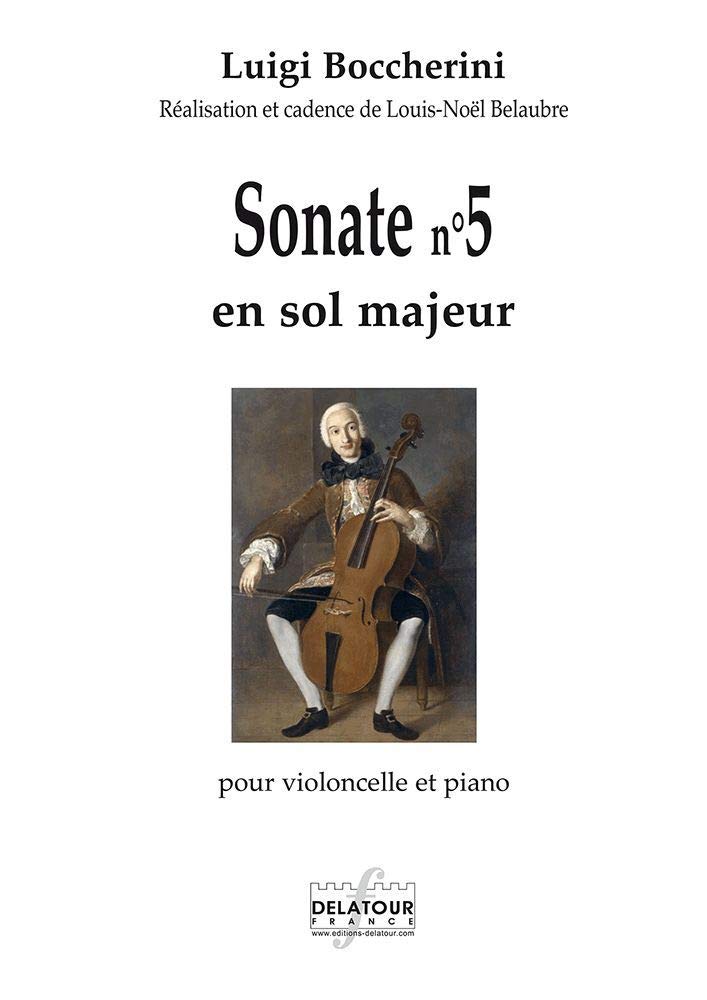 Sonate n05 en sol majeur pour violoncelle et piano book