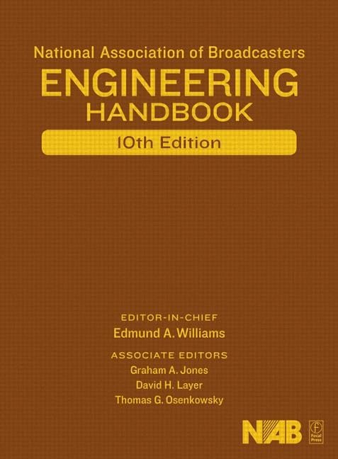 National Association of Broadcasters Engineering Handbook Film, Art & Culture