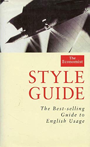 The Economist Style Guide ("Economist" Books) Media & Communication
