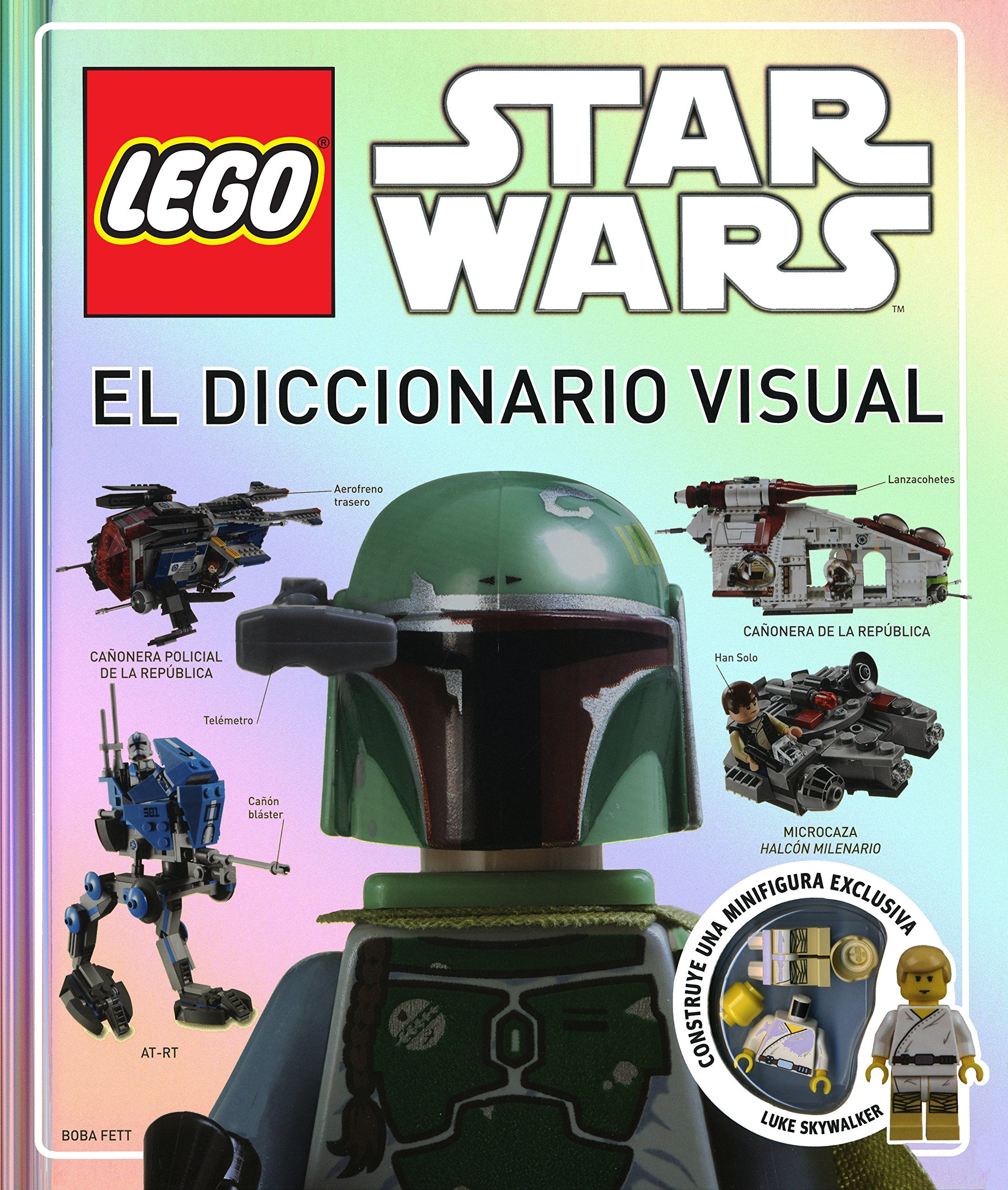 LEGO® Star Wars. El diccionario visual: (incluye una minifigura exclusiva de Luke Skywalker) book