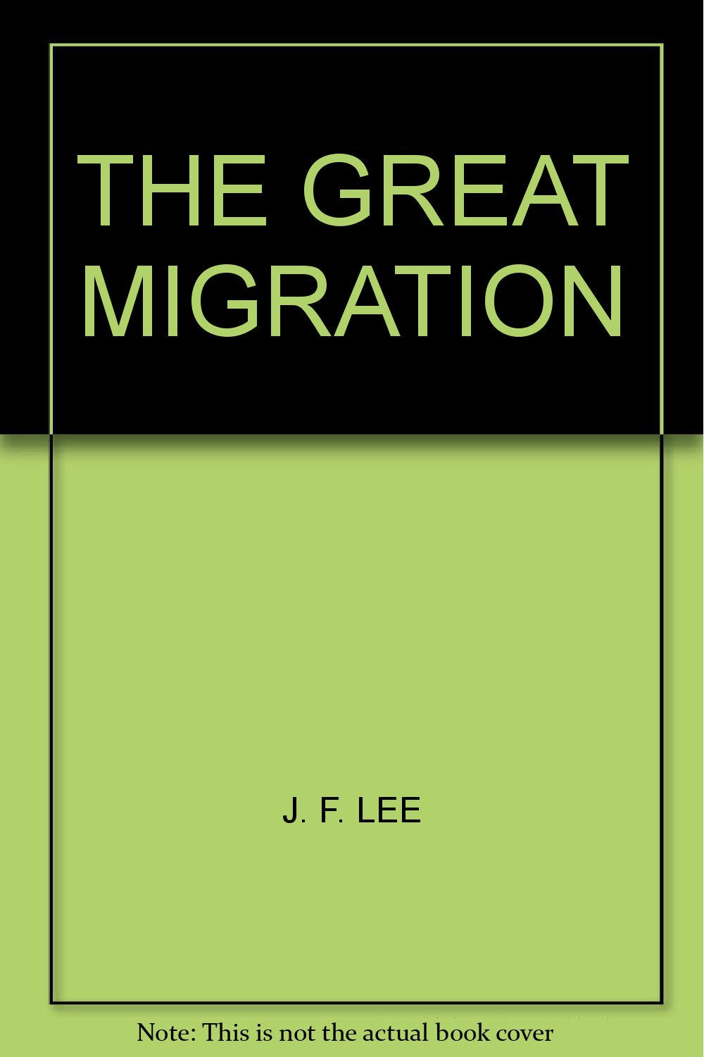 Product Image: The Great Migration (Elmtree Africana)