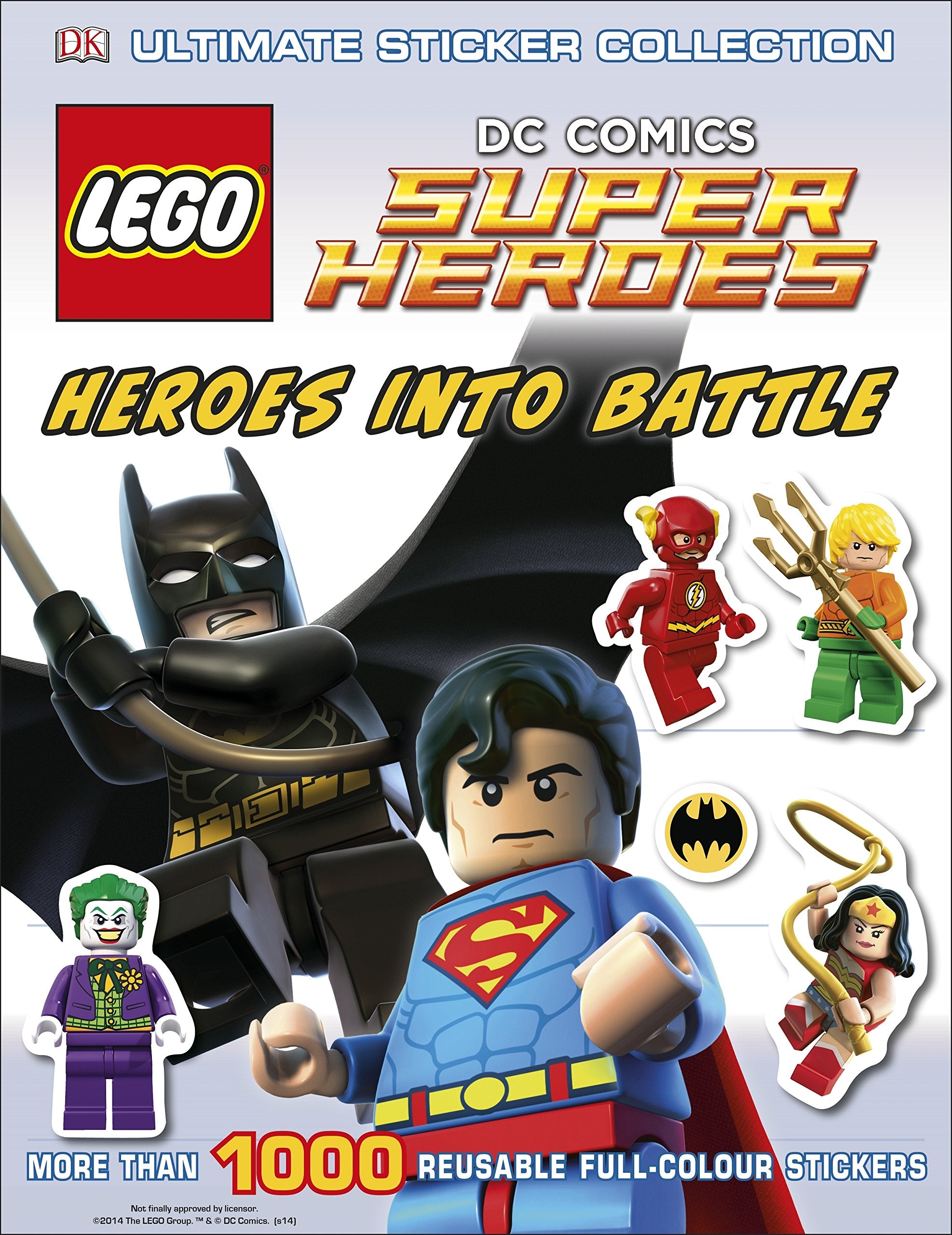 LEGO DC Super Heroes Heroes Into Battle Ultimate Sticker Collection (Ultimate Stickers) Tiptoi & Games