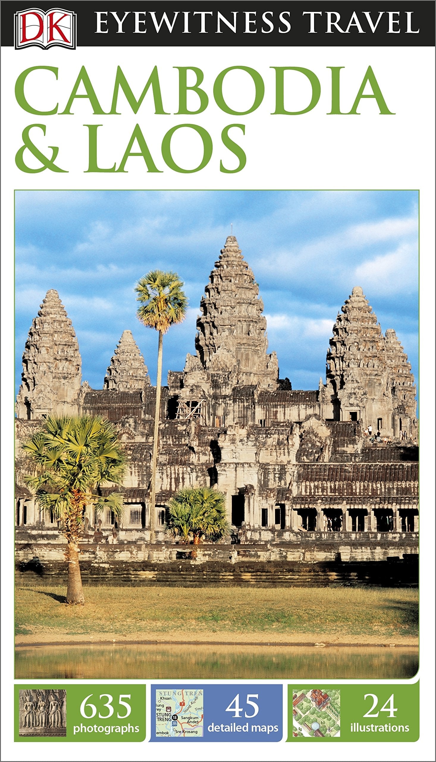 DK Eyewitness Travel Guide Cambodia and Laos Leisure, Home & Garden