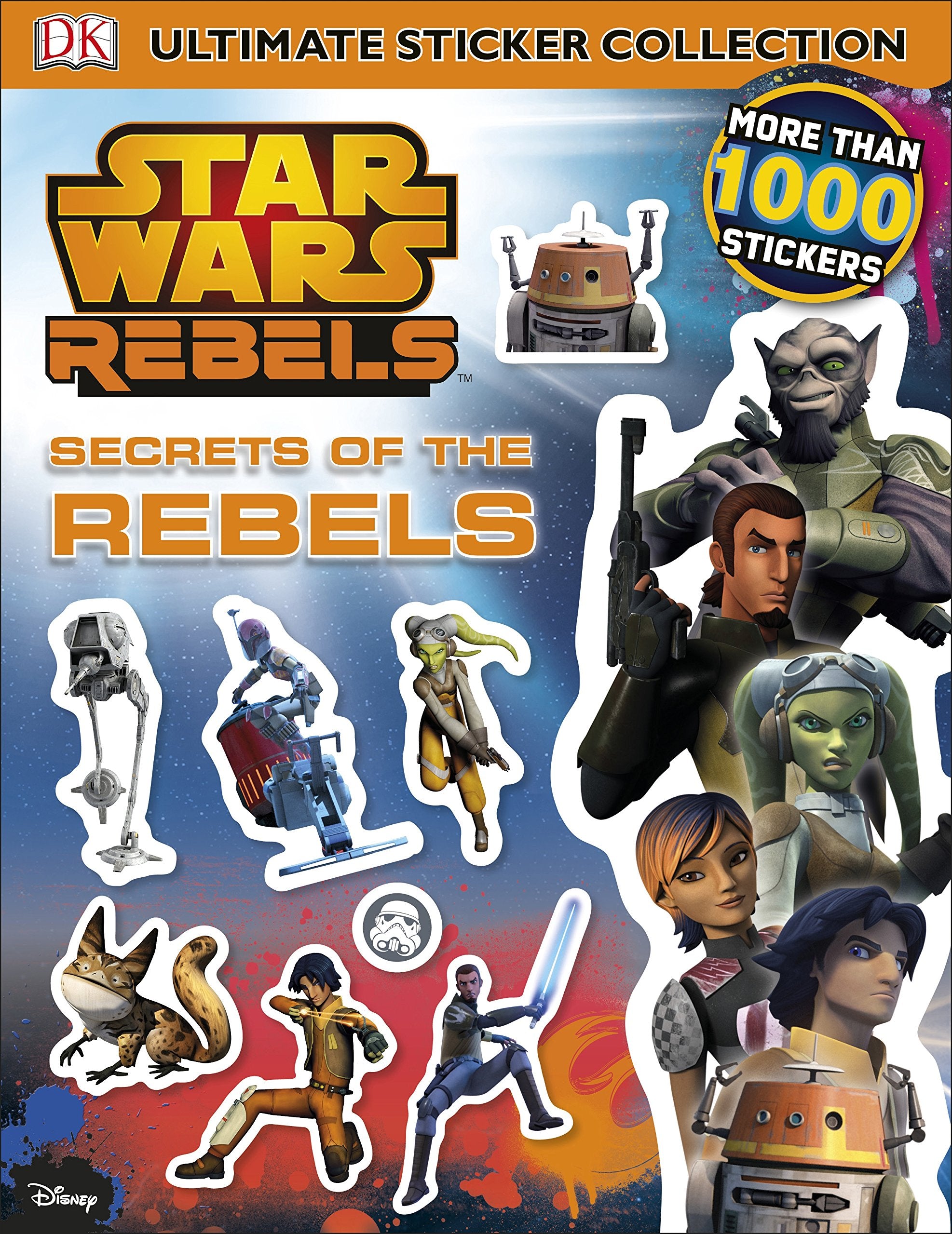 Star Wars Rebels Secrets of the Rebels Ultimate Sticker Collection book