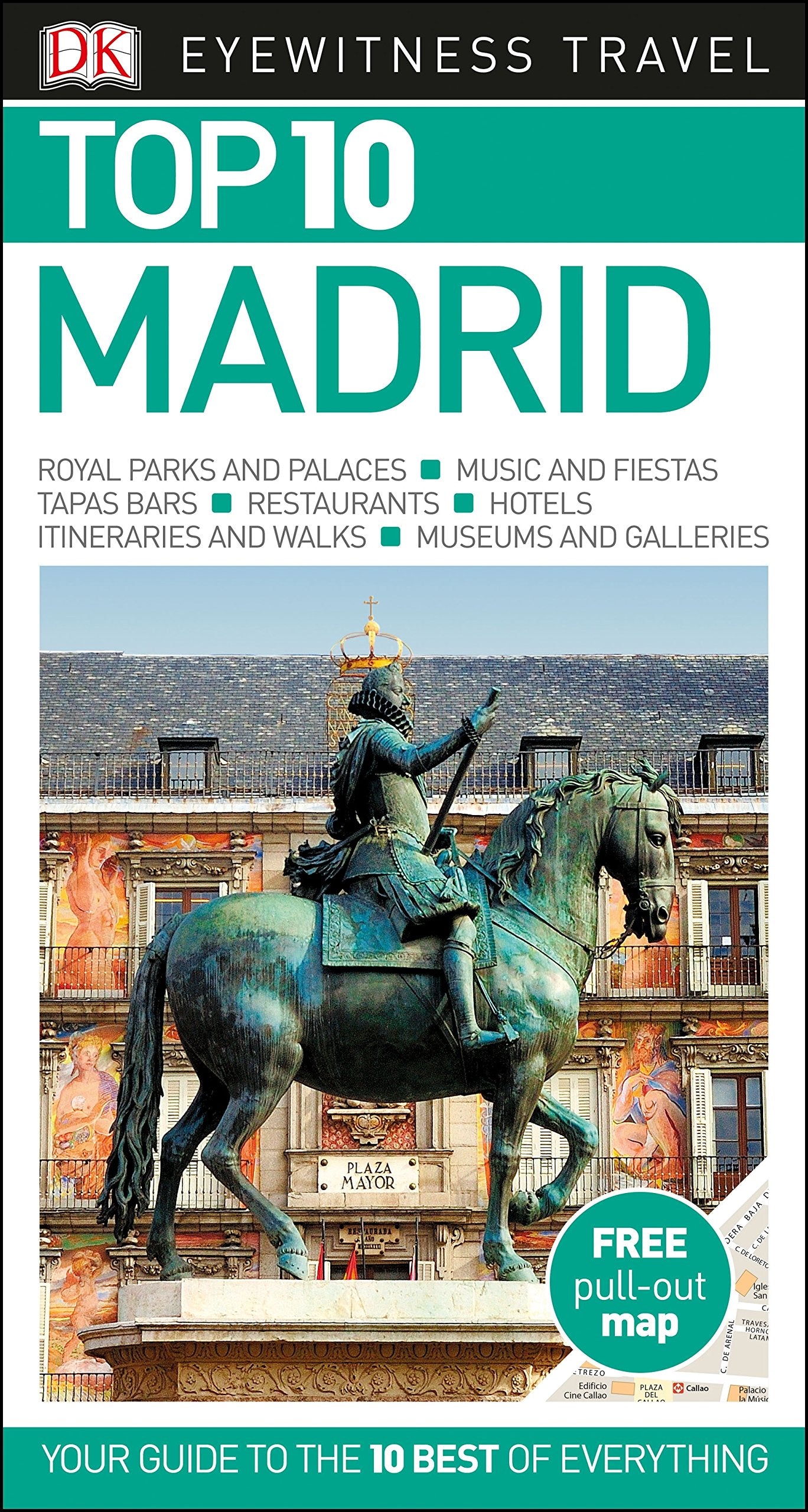 Top 10 Madrid: DK Eyewitness Travel Guides 2016 Leisure, Home & Garden