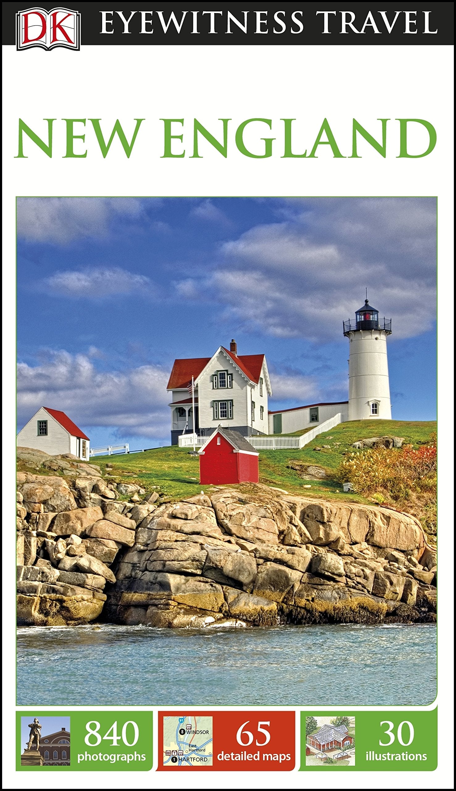 DK Eyewitness Travel Guide: New England Leisure, Home & Garden