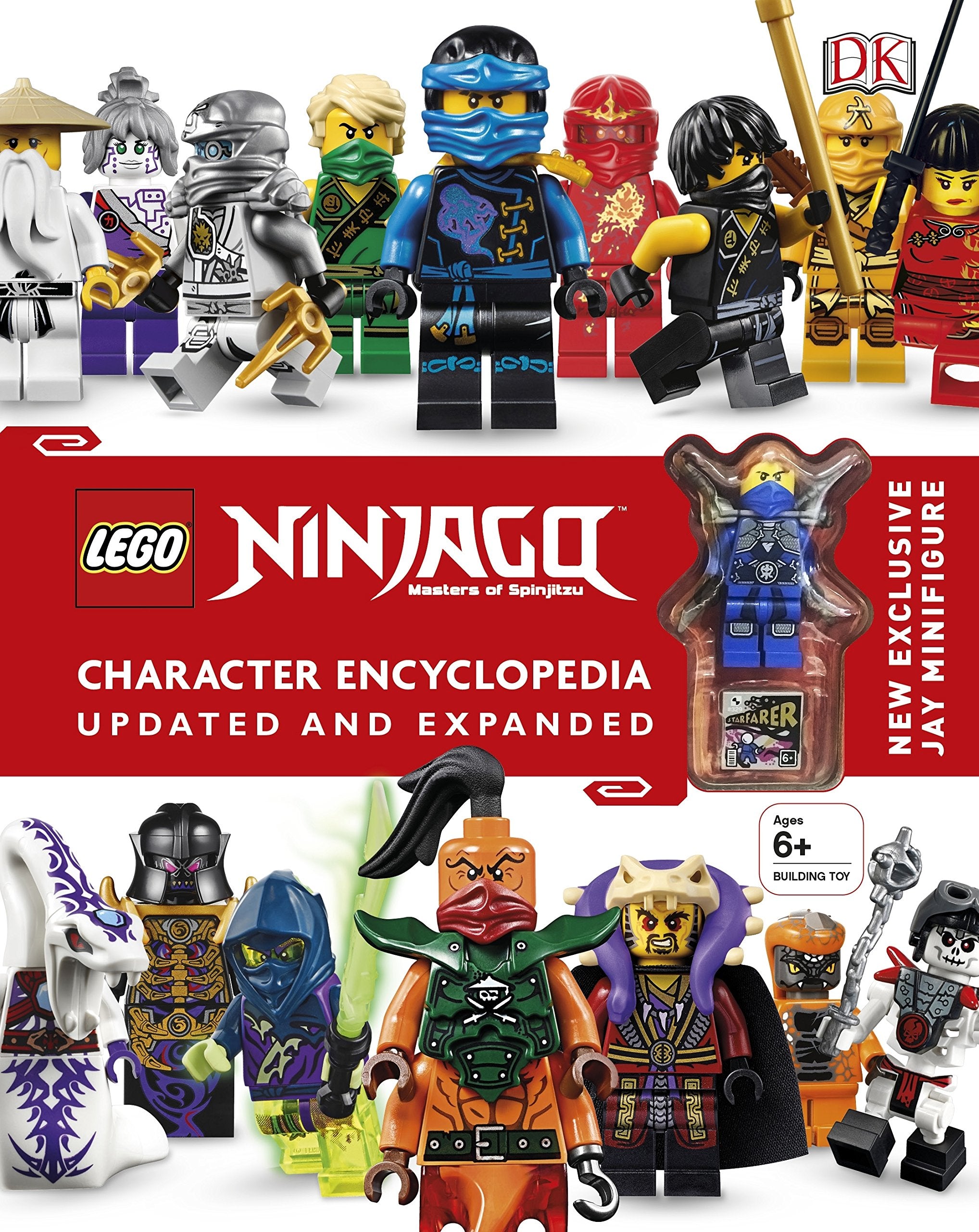 Product Image: LEGO® Ninjago Character Encyclopedia Updated and Expanded: With Minifigure