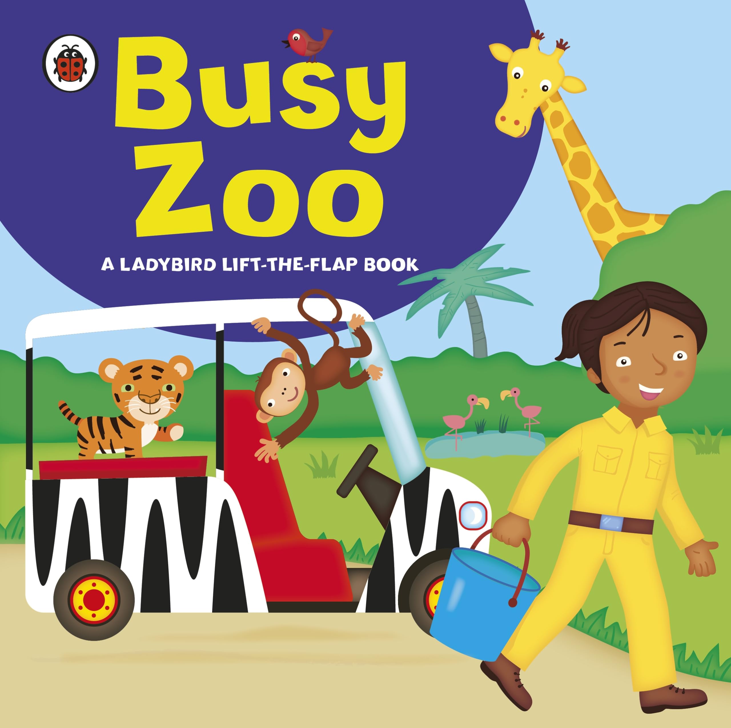 Ladybird lift-the-flap book: Busy Zoo Tiptoi & Games