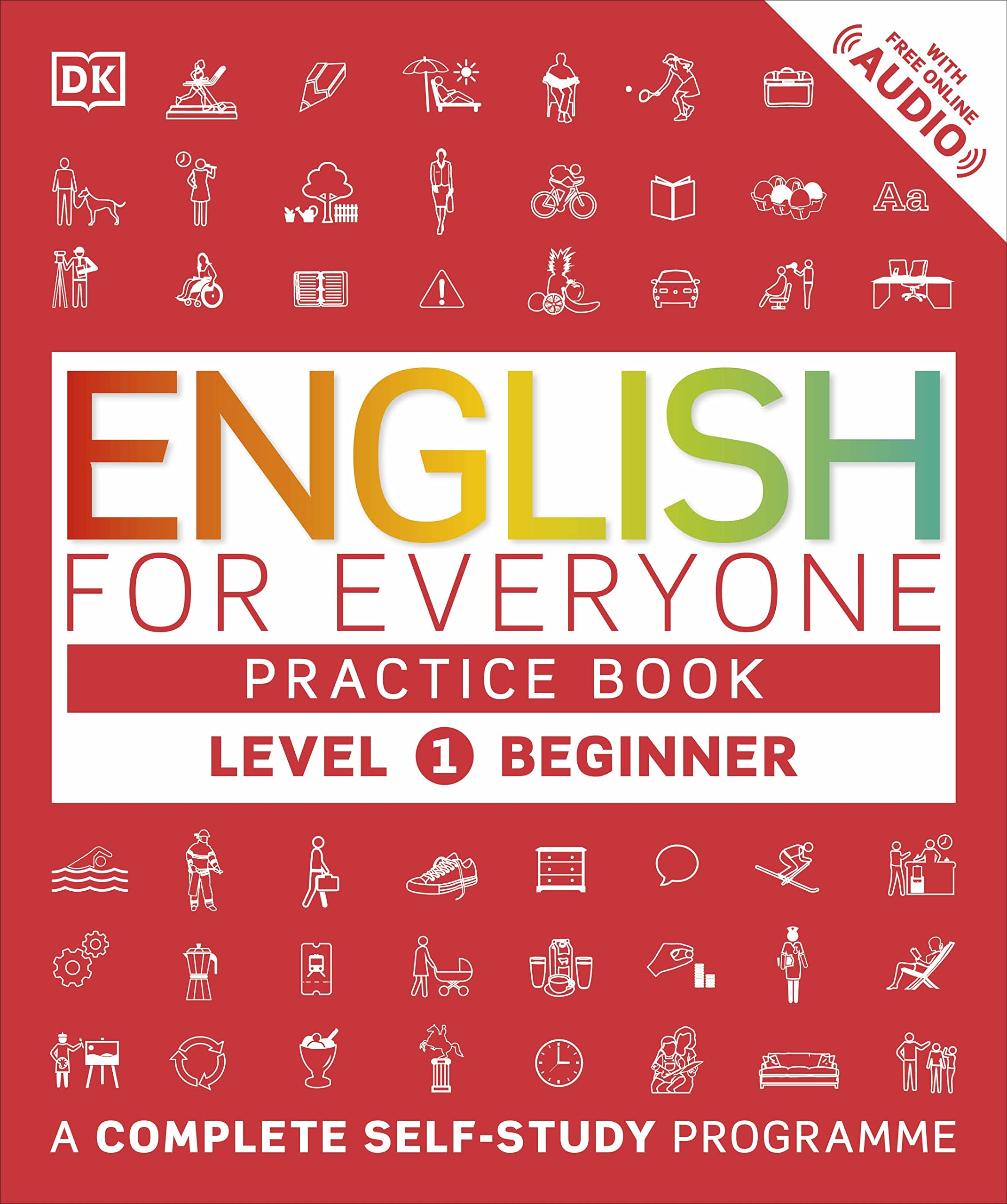 English for Everyone - Level 1 Beginner: Practice Book Foreign Languages ​​& Dictionaries