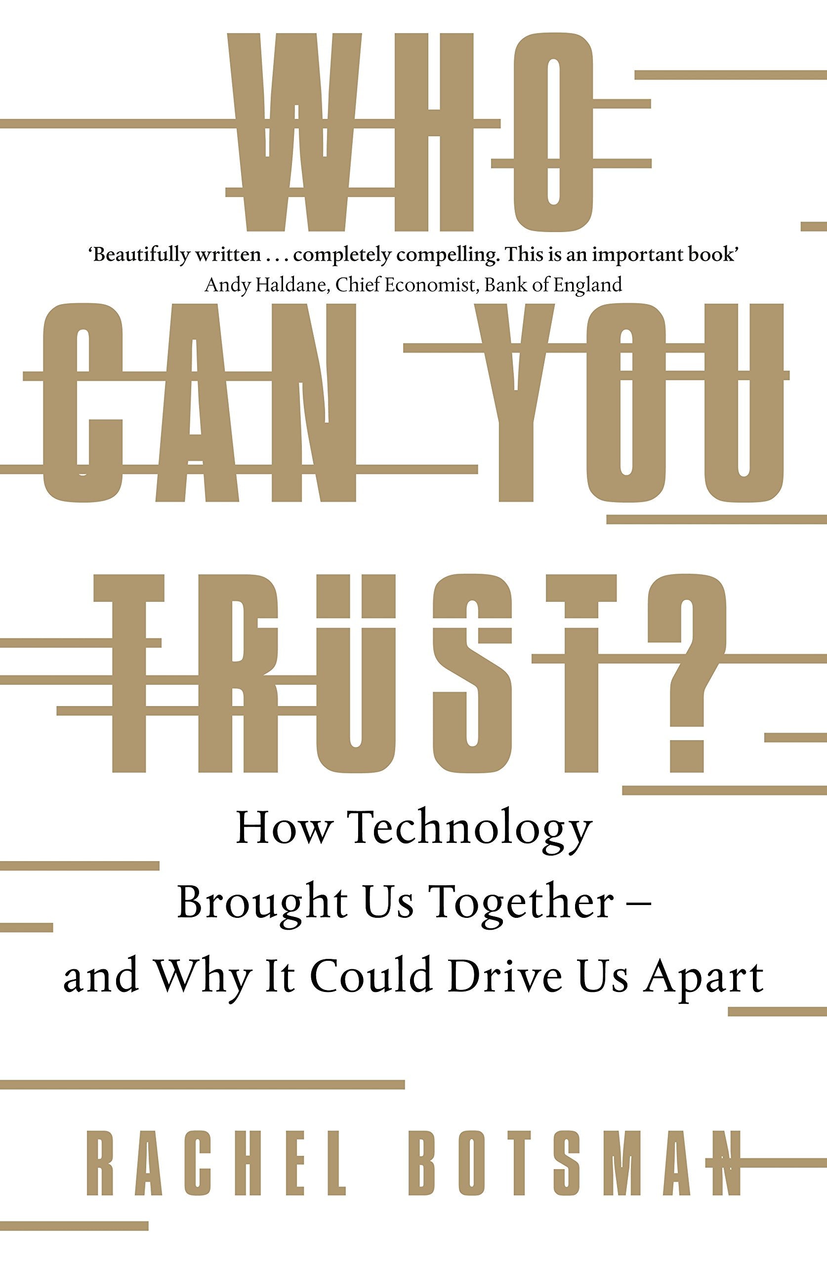 Product Image: Who Can You Trust?