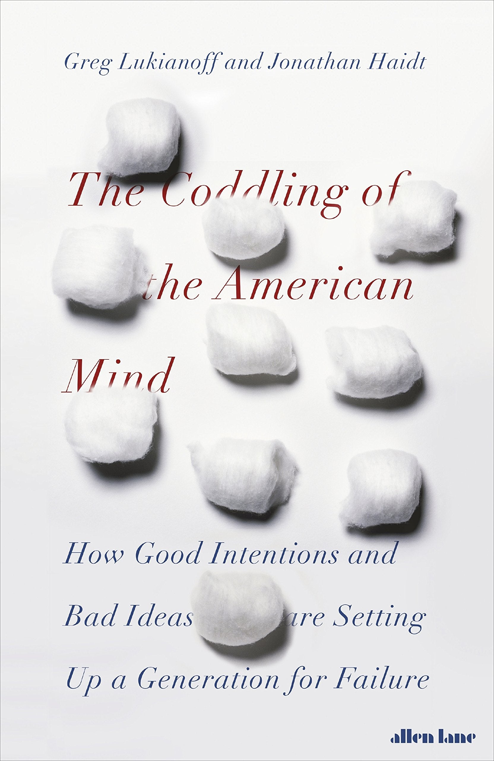 The Coddling of the American Mind: How Good Intentions and Bad Ideas Are Setting Up a Generation for Failure book