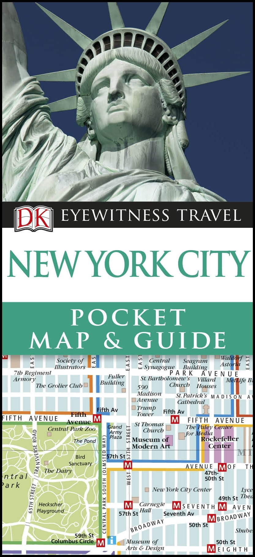 DK Eyewitness New York City Pocket Map and Guide (Pocket Travel Guide) book